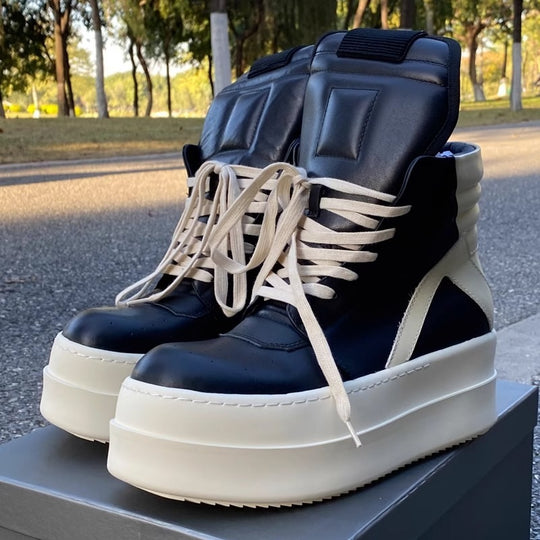 Damen Plateausneaker mit hohem Design EB