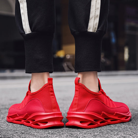 Damen Sportliche Sneakers mit atmungsaktiver Mesh-Oberfläche und dynamischem Dämpfungssystem EB