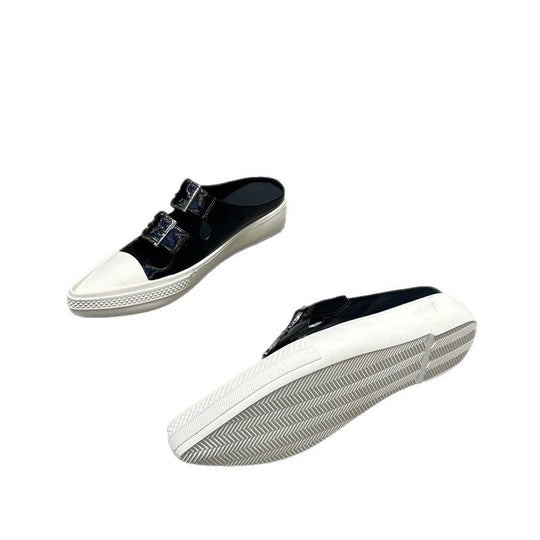 Damen Sneakers mit verstellbaren Schnallen und zeitgemäßem Design EB