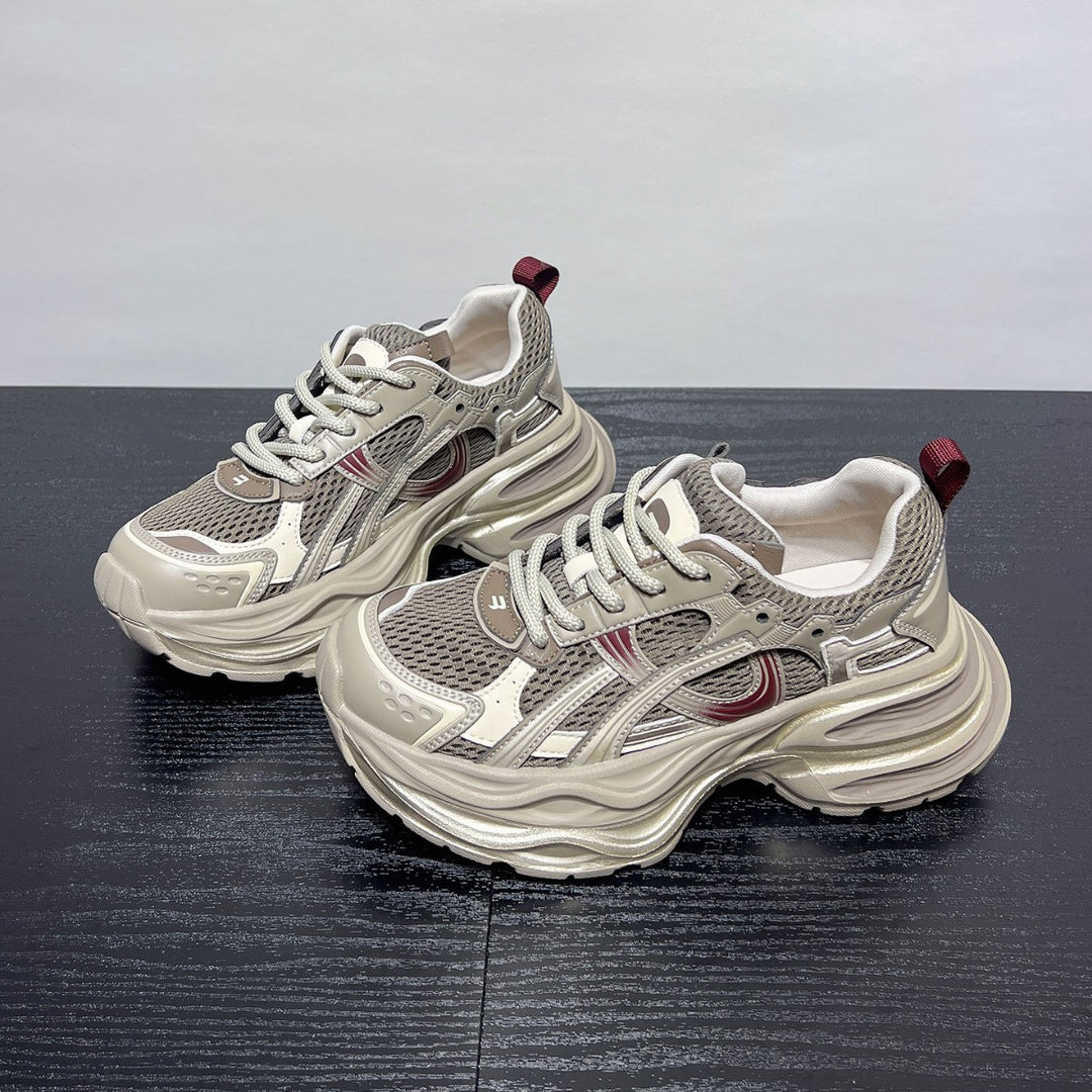 Damen Sportliche Lauf-Sneaker mit dämpfender Sohle und atmungsaktivem Obermaterial EB
