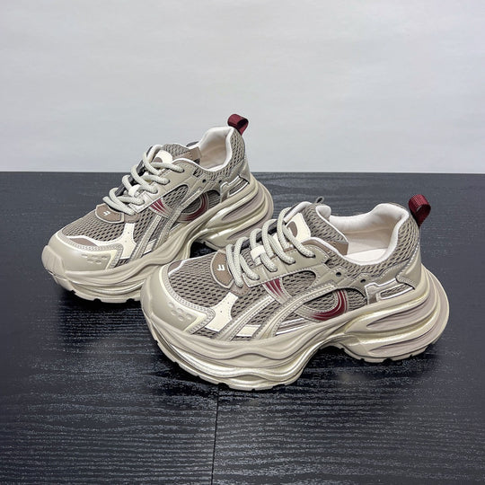 Damen Sportliche Lauf-Sneaker mit dämpfender Sohle und atmungsaktivem Obermaterial EB