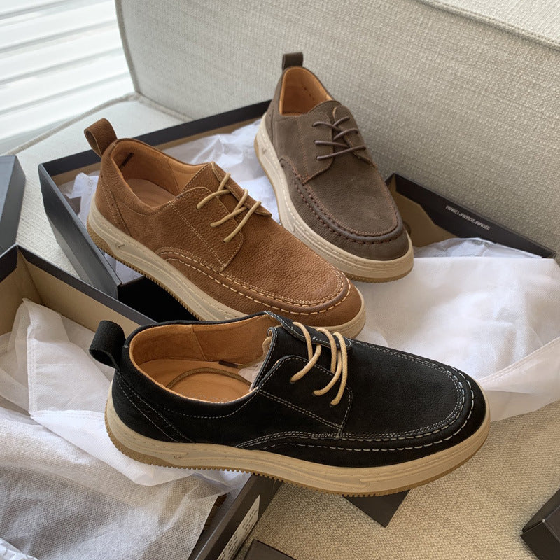 Damen Komfortable und stilvolle Sneaker mit exklusivem Wildleder-Obermaterial EB
