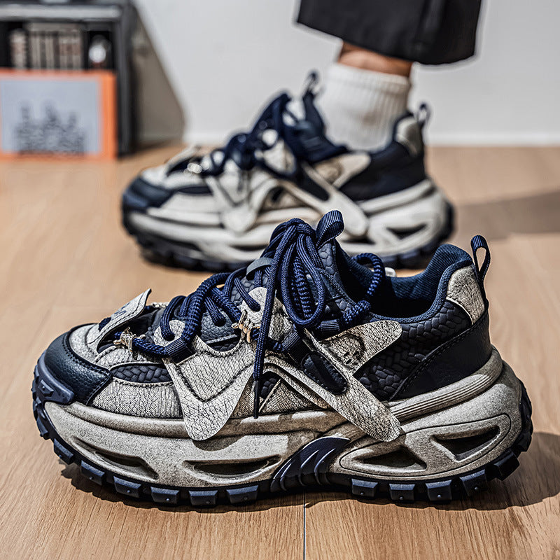 Herren technische Outdoor-Chunky-Sneaker mit verstärkter Zehenkappe, mehrlagiger Dämpfung und griffiger Trailsohle EB