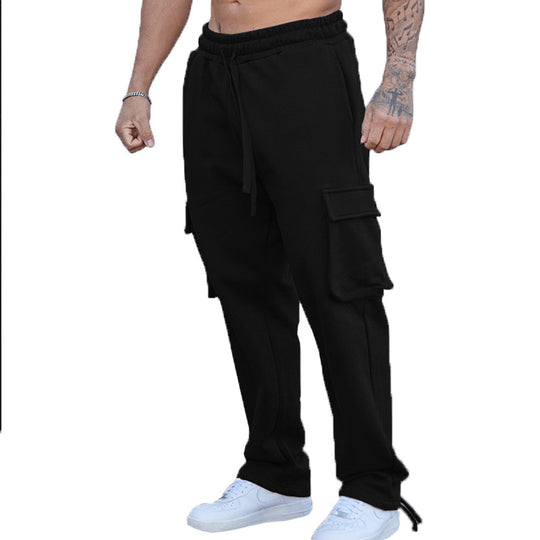 Herren Cargo-Jogginghose mit elastischem Bund und praktischen Seitentaschen EB