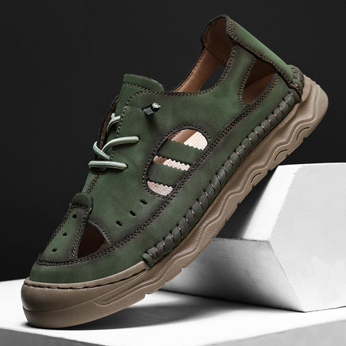 Herren Atmungsaktive Freizeitsandalen mit flexiblem Schnellschnürsystem EB