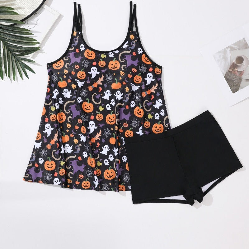 Damen Halloween-Motiv Badeset EB