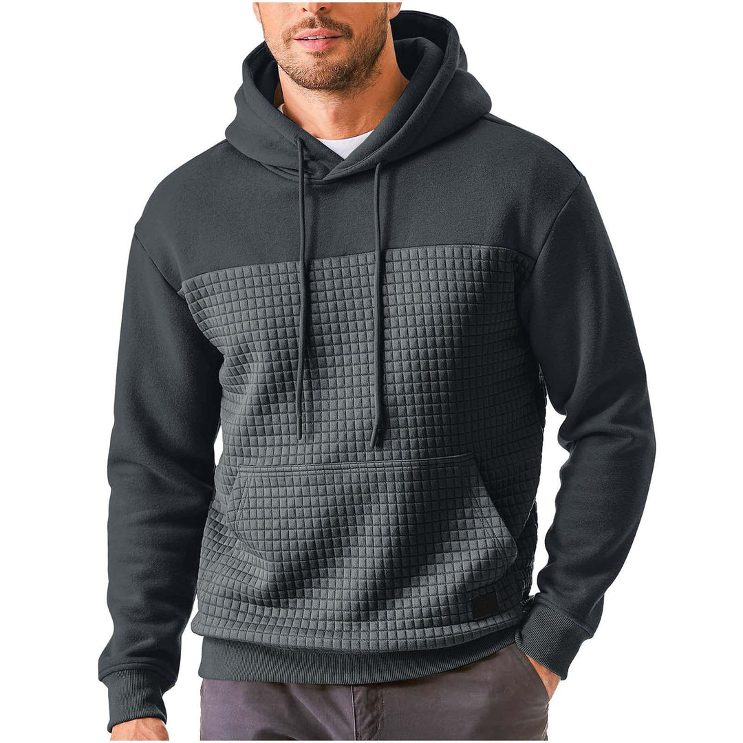 Herren Kapuzenpullover mit strukturiertem Obermaterial EB