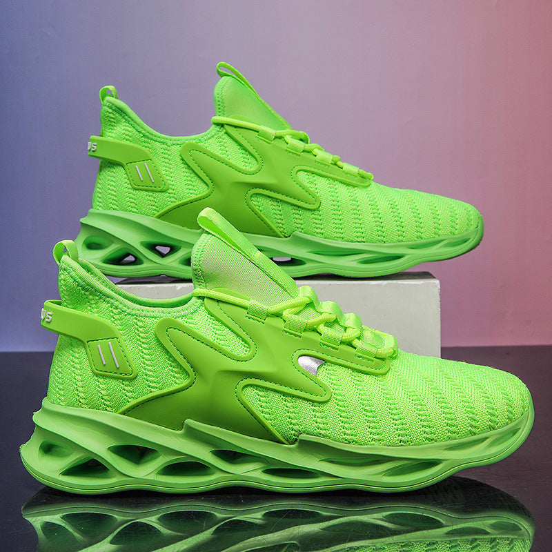 Damen Sportliche Laufschuhe mit innovativer Dämpfungstechnologie und atmungsaktiver Mesh-Oberfläche EB