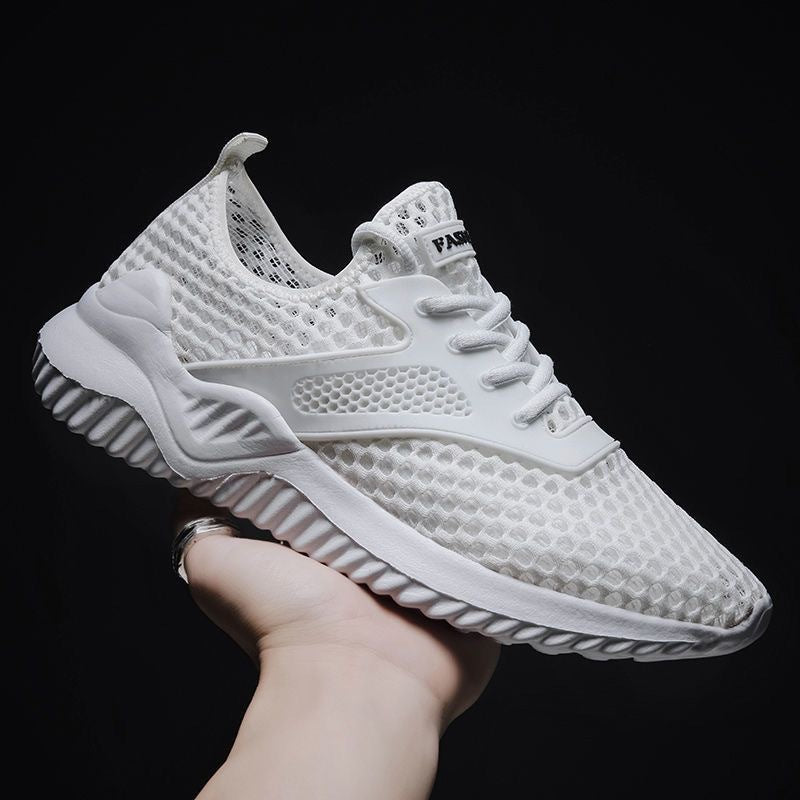 Damen Atmungsaktive Laufschuhe mit elastischem Mesh-Obermaterial und flexibler Sohle EB