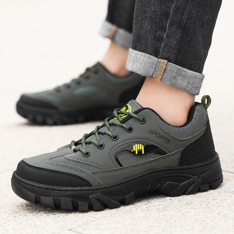 Damen Sportliche Freizeitschuhe mit robustem Profil und atmungsaktiven Einschnitten EB