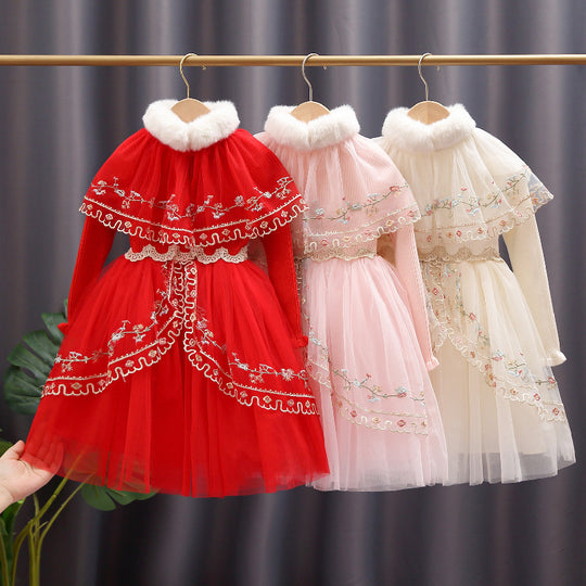 Damen Spitzenbesetztes Festkleid EB