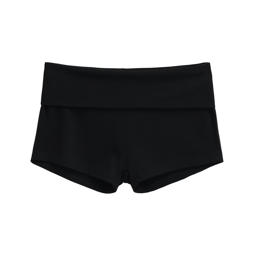 Damen bequeme Sportshorts mit breitem Bund EB