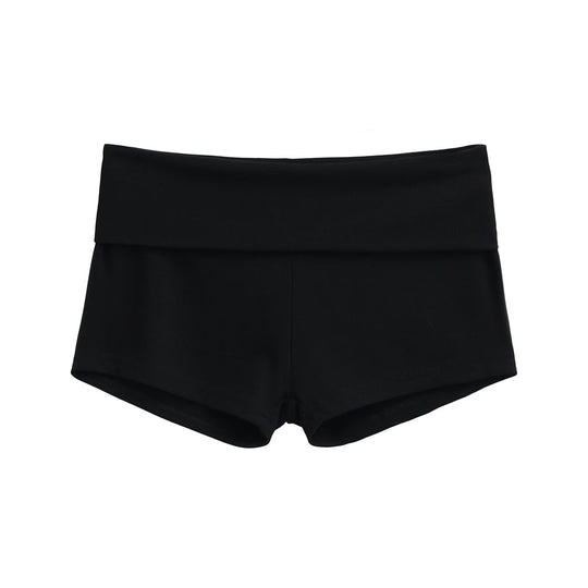 Damen bequeme Sportshorts mit breitem Bund EB