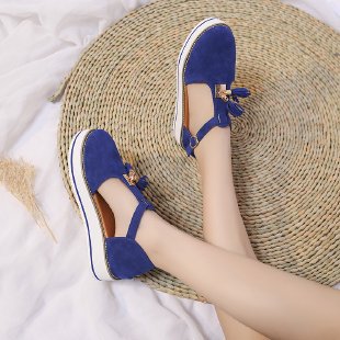 Damen Stilvolle Slip-On Sandalen EB