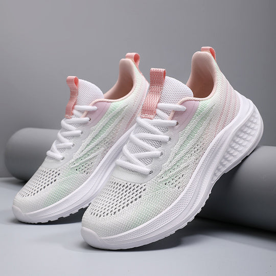 Damen Lauf-Sneaker mit atmungsaktiver Obermaterialstruktur und dämpfendem Fußbett EB