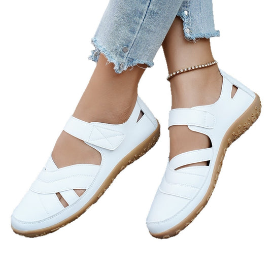 Damen Clogs mit verstellbaren Riemen und rutschfester Sohle EB