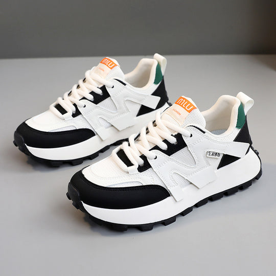 Damen Sportliche Lauf-Sneaker mit rutschfester Sohle und atmungsaktivem Obermaterial EB