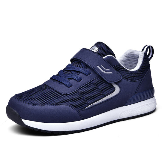 Damen Sportliche Sneaker mit praktischem Klettverschluss und atmungsaktivem Obermaterial EB