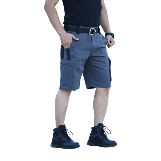 Herren cargo shorts mit praktischen seitentaschen und verstellbarem bund EB