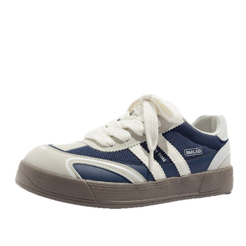 Damen Sportliche Sneakers mit atmungsaktivem Obermaterial und rutschfester Gummisohle EB