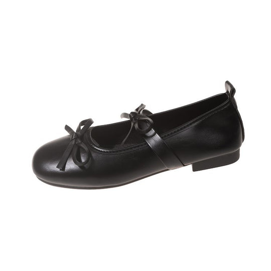 Damen Ballerinas mit dekorativer Schleifenverzierung EB