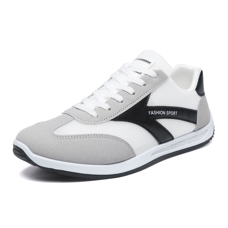 Damen Sportliche Sneakers mit atmungsaktiven Mesh-Einsätzen und dämpfender Sohle EB