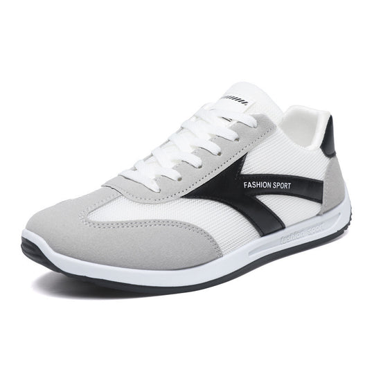 Damen Sportliche Sneakers mit atmungsaktiven Mesh-Einsätzen und dämpfender Sohle EB