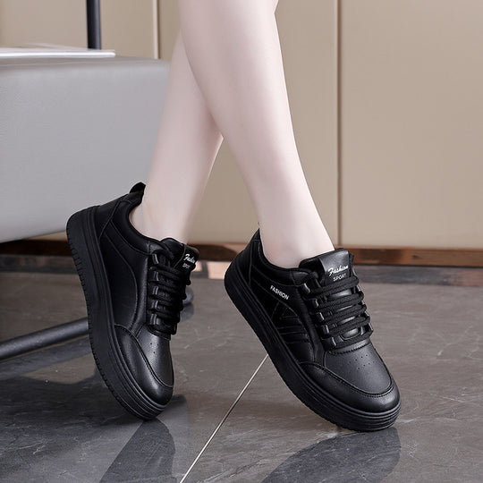 Damen Sportliche Sneaker mit modischem Design und dicker Sohle EB