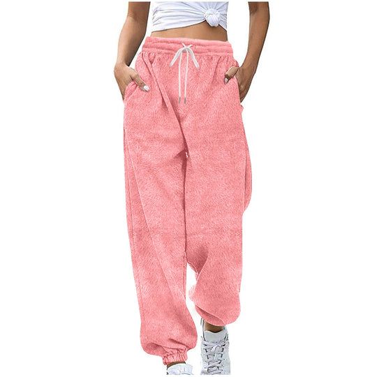 Damen bequeme Loungewear-Hosen EB
