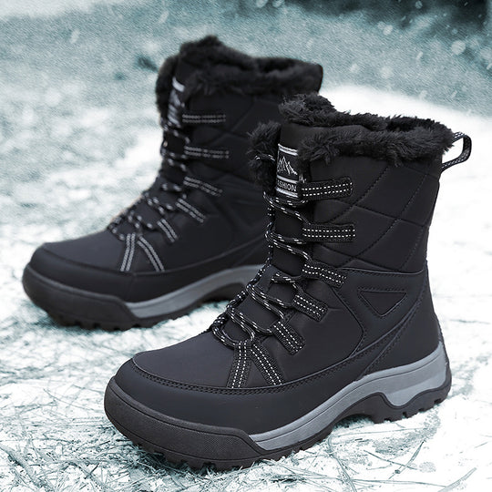 Damen Winterfunktionsstiefel mit isolierendem Warmfutter und rutschfester Sohle EB