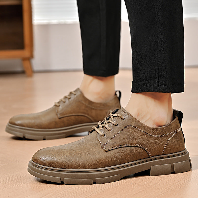 Herren elegante Schnürschuhe mit rutschfester Sohle EB