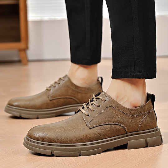 Herren elegante Schnürschuhe mit rutschfester Sohle EB