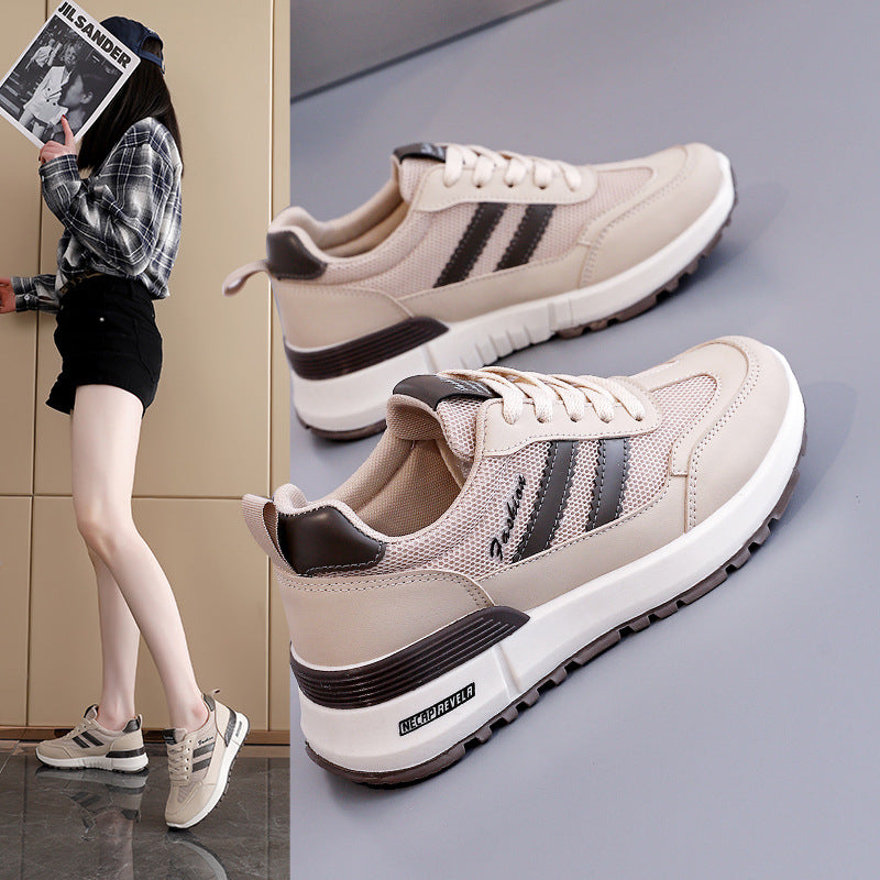 Damen Sportliche Sneakers mit leichtem Mesh-Obermaterial und dämpfendem Komfort EB