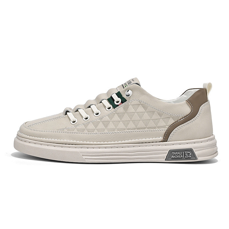 Damen modische Sneakers mit hochwertigem Obermaterial und strukturiertem Design EB