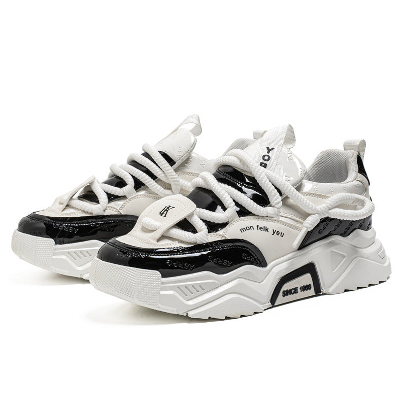 Damen Sportliche Chunky Sneakers mit innovativem Dämpfungssystem und stabiler Sohle EB