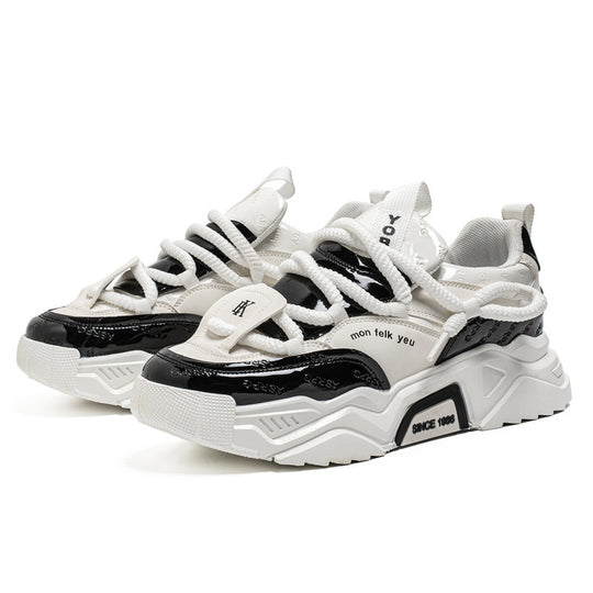 Damen Sportliche Chunky Sneakers mit innovativem Dämpfungssystem und stabiler Sohle EB