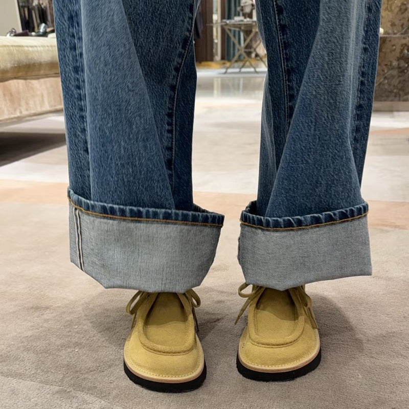 Damen Mokassin-Schuhe mit flexibler Sohle EB