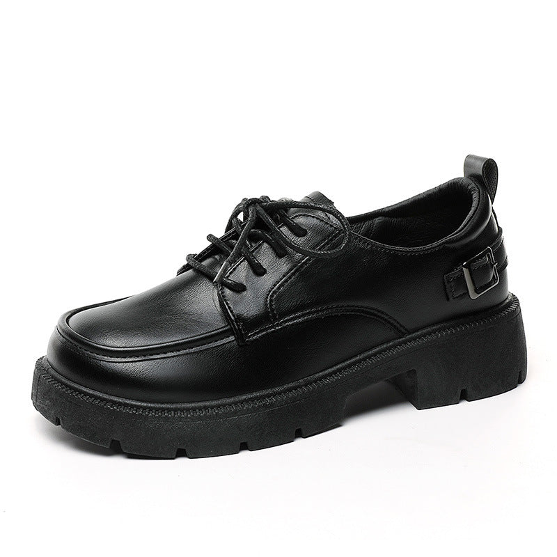 Damen Komfortable Schnürschuhe mit robustem Profil und modischem Design EB