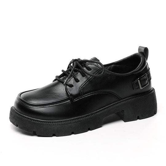 Damen Komfortable Schnürschuhe mit robustem Profil und modischem Design EB