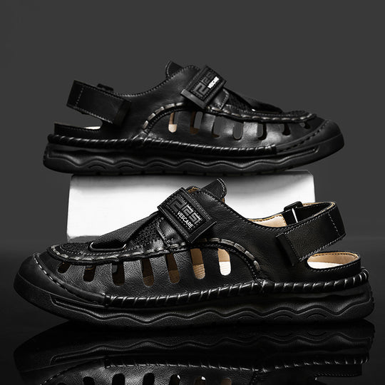 Damen Atmungsaktive Freizeitsandalen mit verstellbarem Klettverschluss und anatomischer Fußbettung EB
