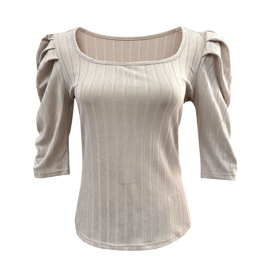 Damen Rock mit asymmetrischen fransigen Details und eleganter Spitzenborte EB