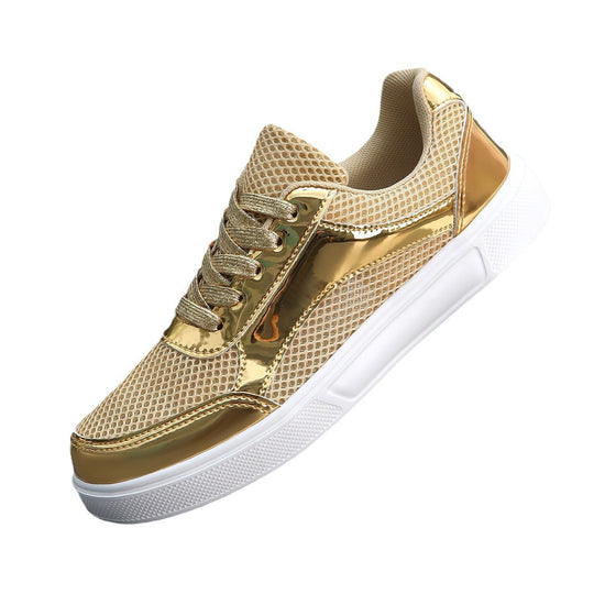 Damen Sportliche Sneaker mit reflektierenden Akzenten und atmungsaktivem Mesh EB