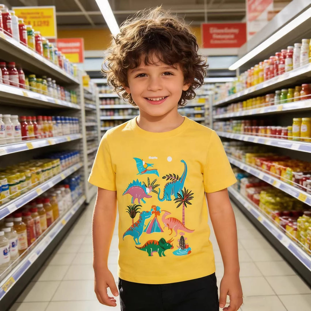 Jungen T-Shirt mit aufregendem Dinosaurier-Design EB