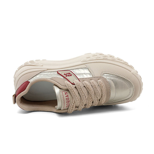 Damen Sportliche Sneaker mit dämpfender und rutschfester Laufsohle EB