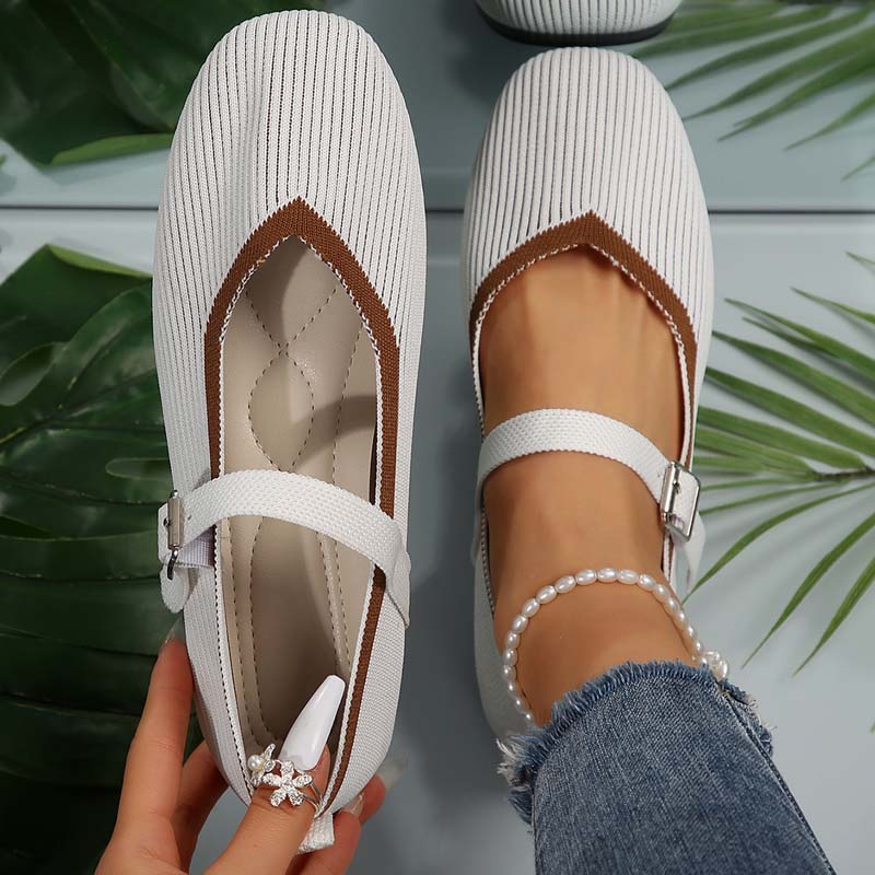 Atmungsaktive flache Schuhe EB