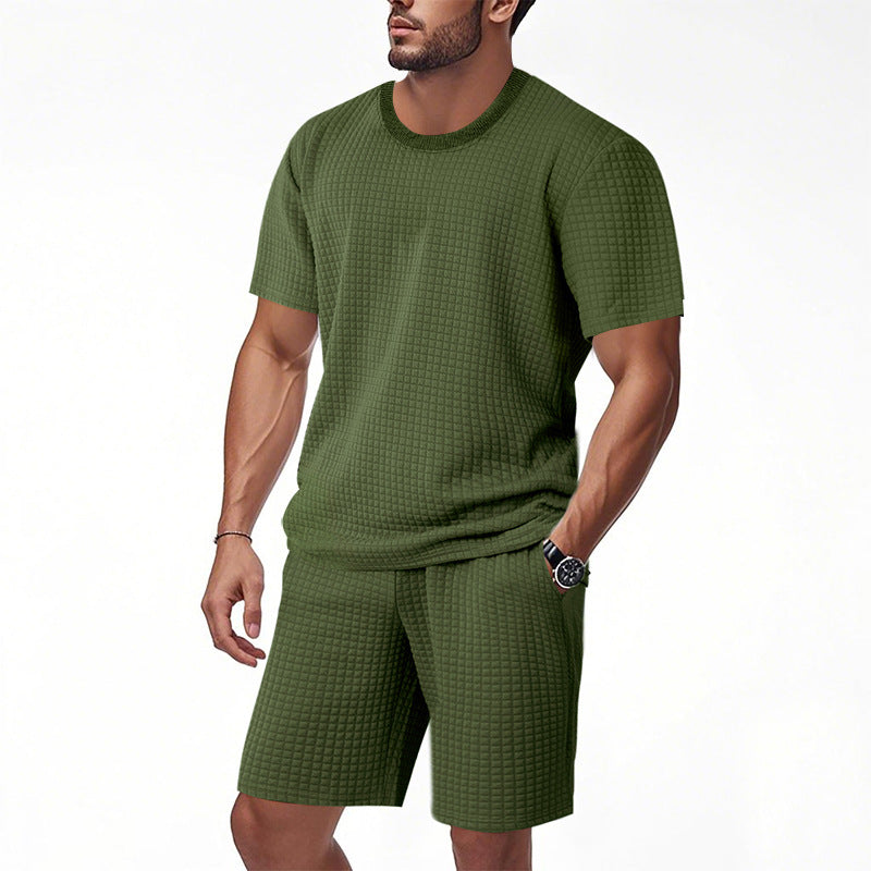 Damen lässiges Freizeit-Outfit aus atmungsaktivem Strukturmaterial EB