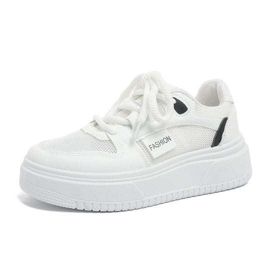 Damen Modische Sneakers mit dämpfender Sohle und atmungsaktiver Mesh-Oberfläche EB