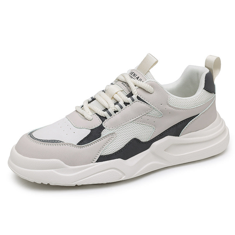 Damen Sportliche Freizeitsneaker mit atmungsaktivem Mesh-Obermaterial EB