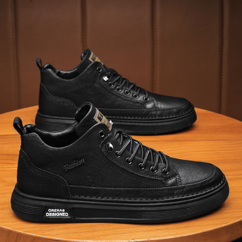 Damen lässige High-Top Sneakers mit rutschfester Sohle und robustem Design EB
