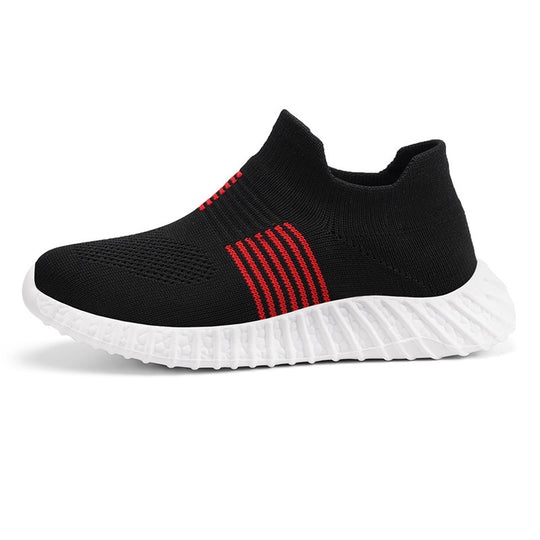 Damen Hochinnovative Slip-On Sneakers mit atmungsaktivem Obermaterial und flexibler Sohle EB
